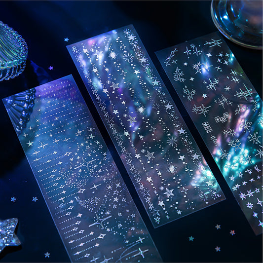 3 Pcs Punk Theme PET Stickers YSJX