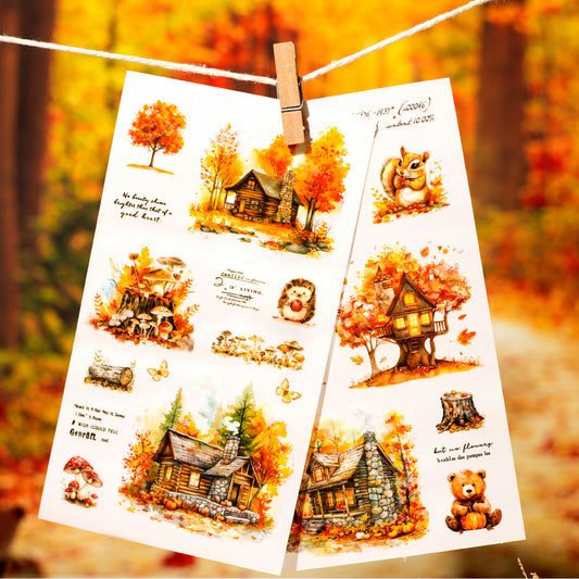 2 Sheets Seasonal Transfer Stickers RRDSG