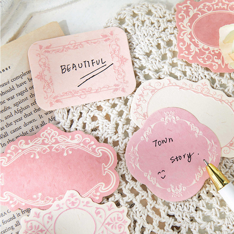 20 Pcs Floral Notepad Paper HJFY