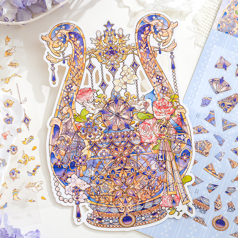 European Royal Themed DIY Stickers Kit DZWS