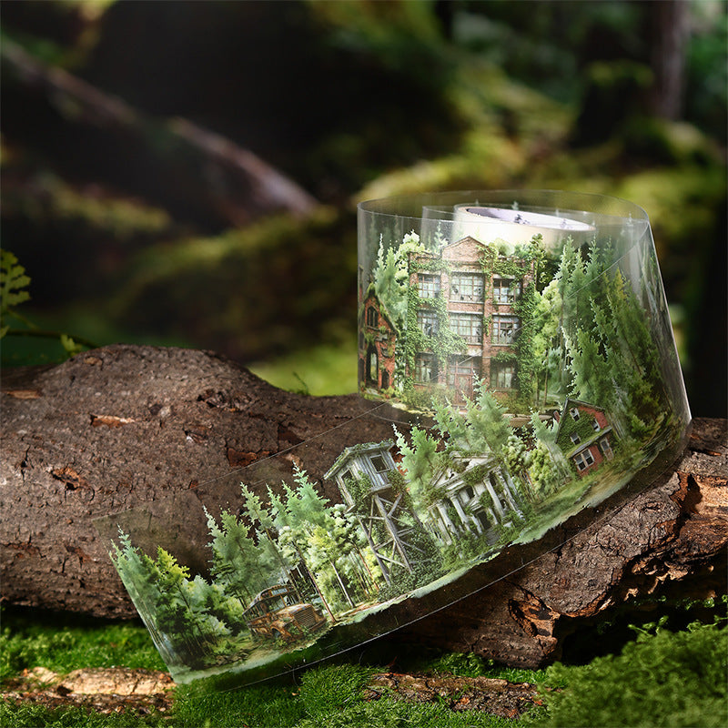 1 Roll Green Forest PET Tape NWSL