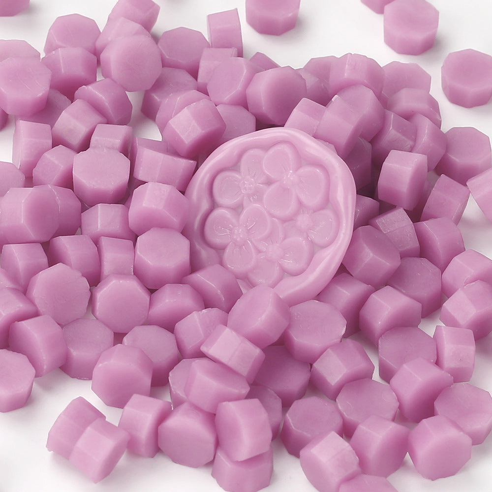 100 PCS Octagon Wax Seal Beads H35