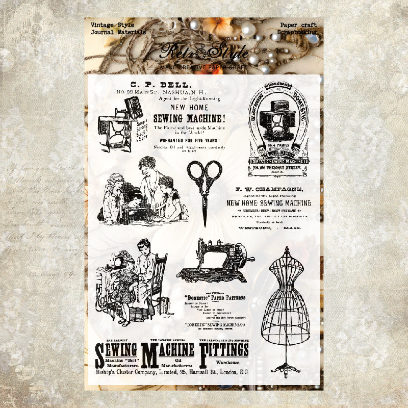 Clear Silicone Stamp STM406