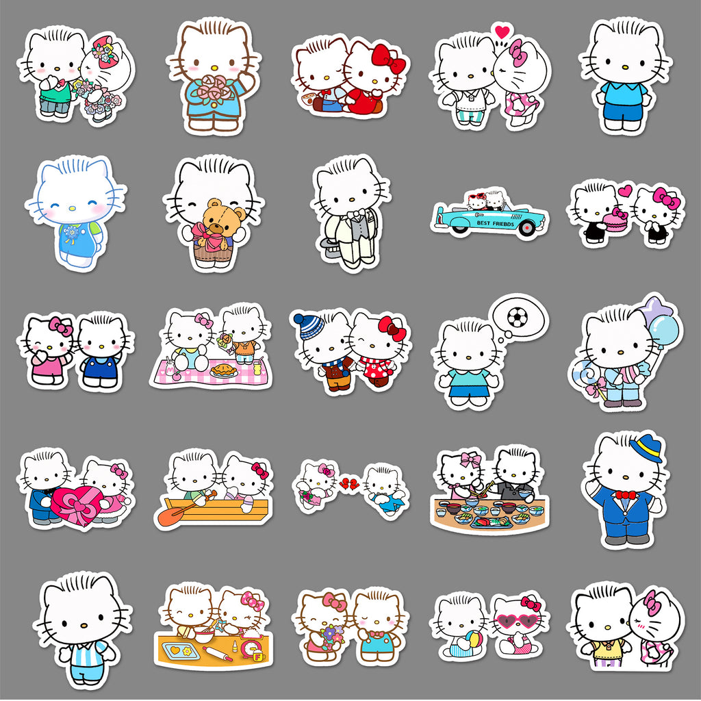 50Pcs Kawaii Waterproof Vinyl Stickers SRO108