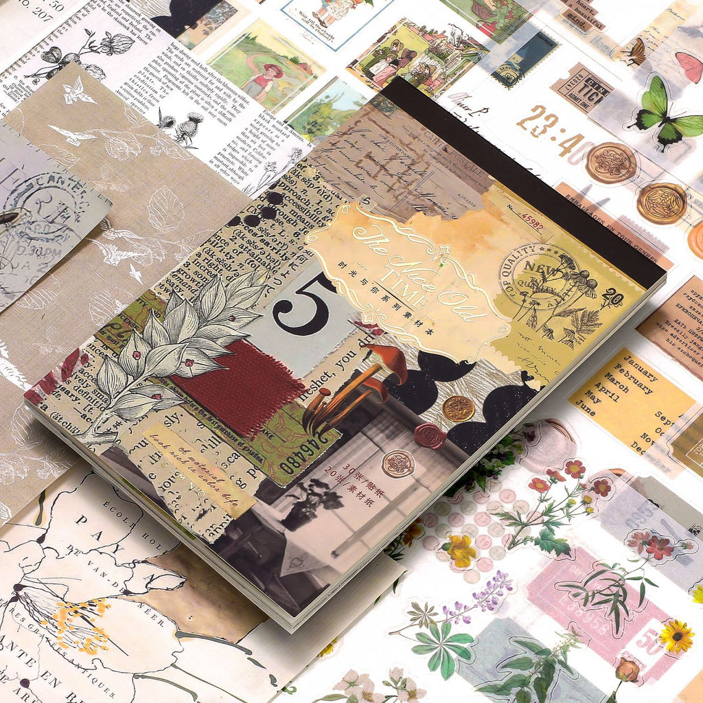 A5 Mixed Material Sticker Book SGYN