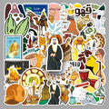 50Pcs Arabian Flair Travel Vinyl Stickers TRV04