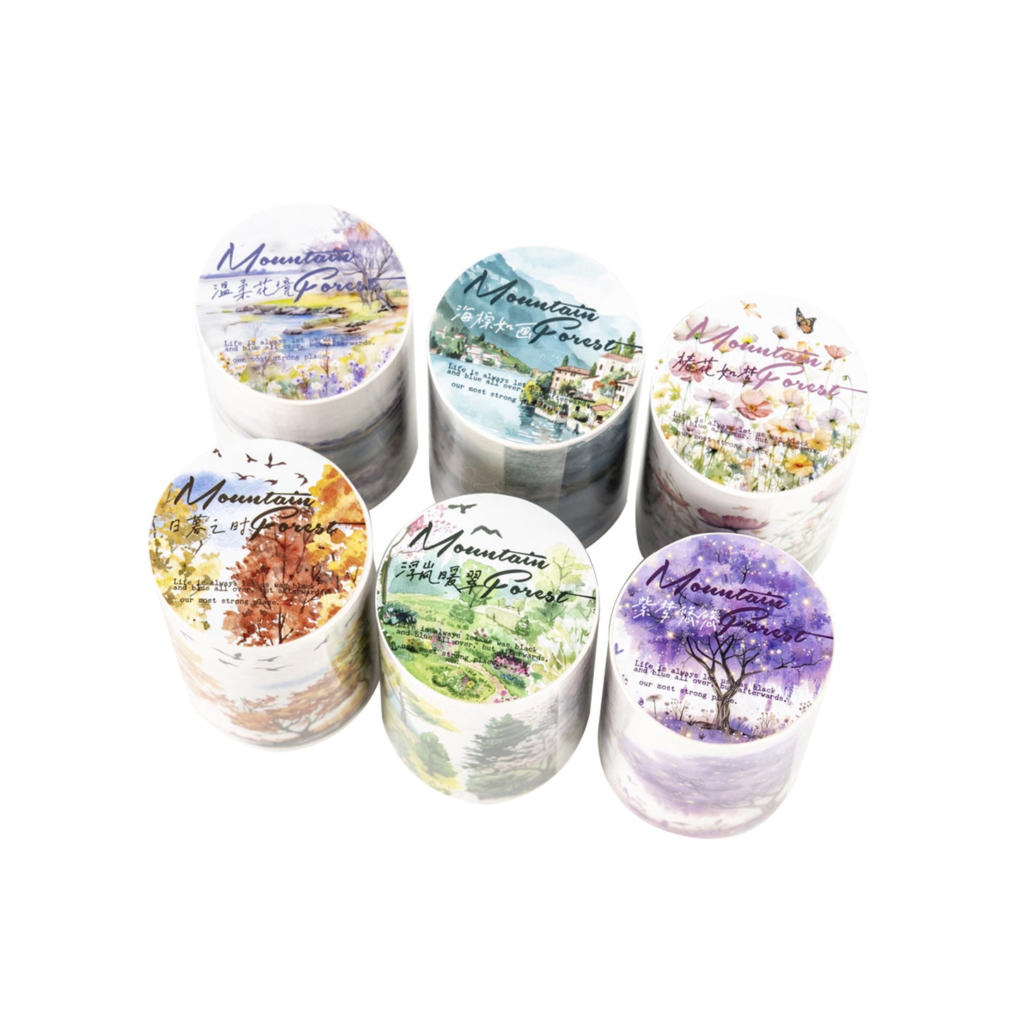 1 Roll Travel Landscape Washi Tape MBSL