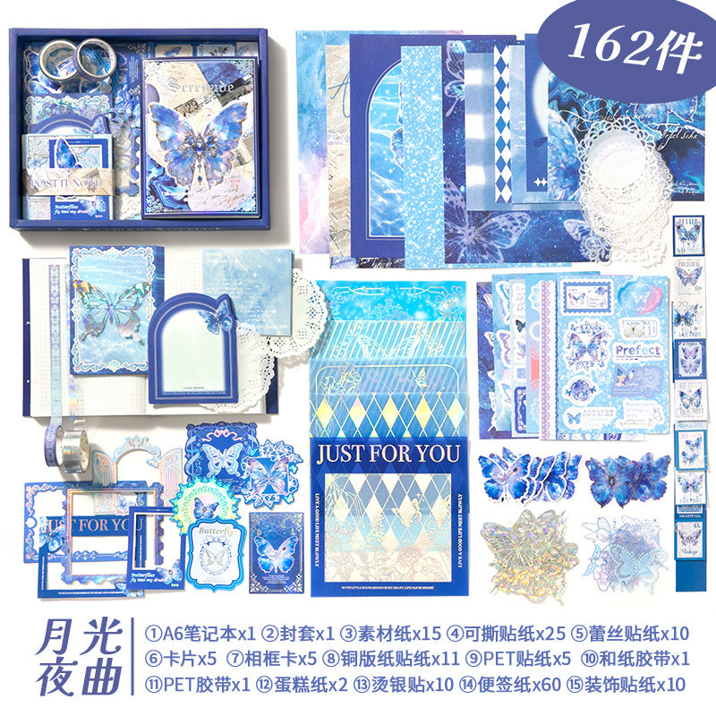 162 Pcs Scrapbook Gift Set NJXL