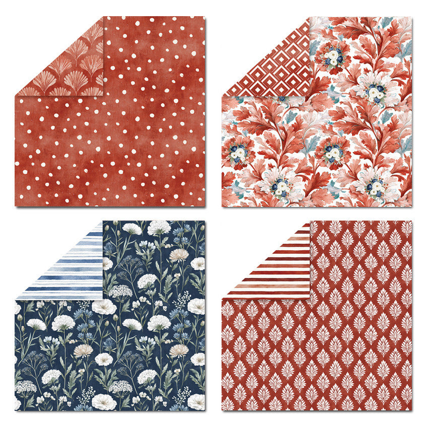 12 inch Scrapbook Paper Pad JYY095