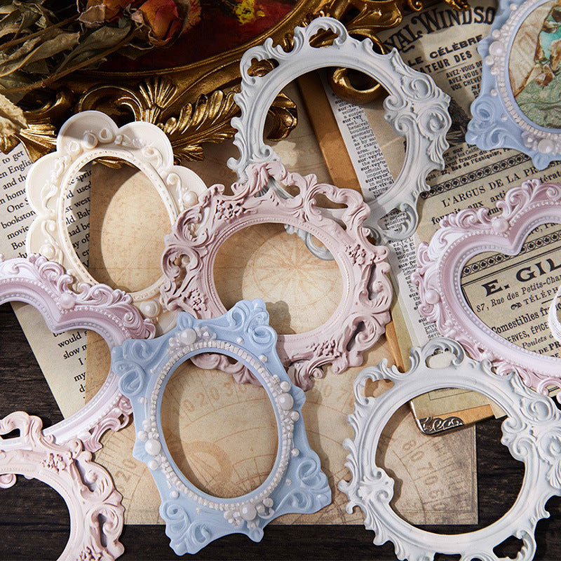 10 Pcs Vintage Frame Stickers GBQM