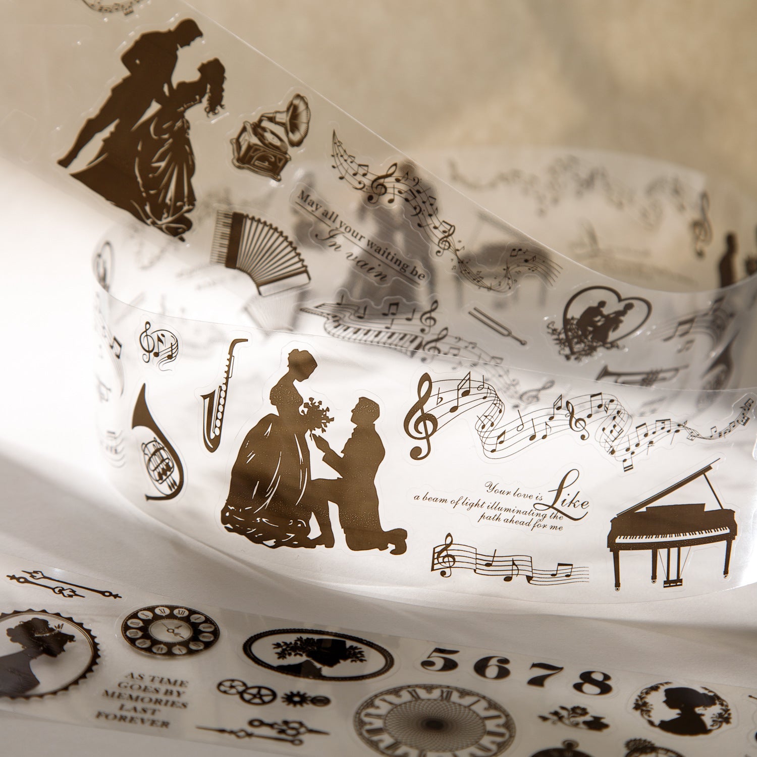 アイドル [GGAGGONG] Color Shadow PET Tape Obujo 1 Roll Shadow Art PET Tape LKHY are perfect for scrapbooking