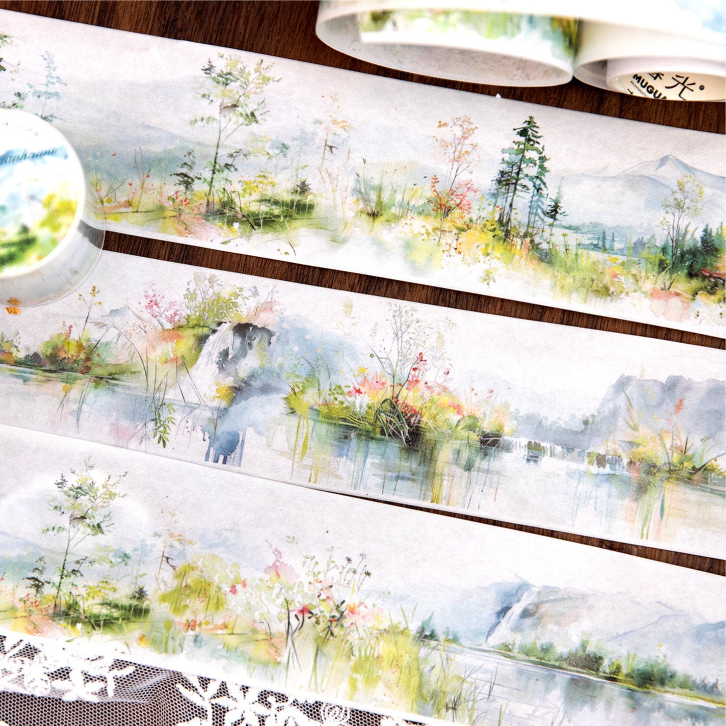 1 Roll Wild Landscape Washi Tape SYMC