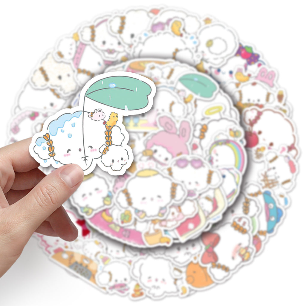 50Pcs Kawaii Waterproof Vinyl Stickers SRO101