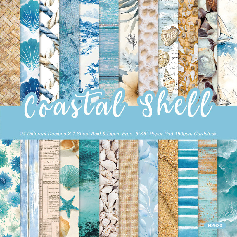 6 inch Scrapbook Paper Pad SKP2620