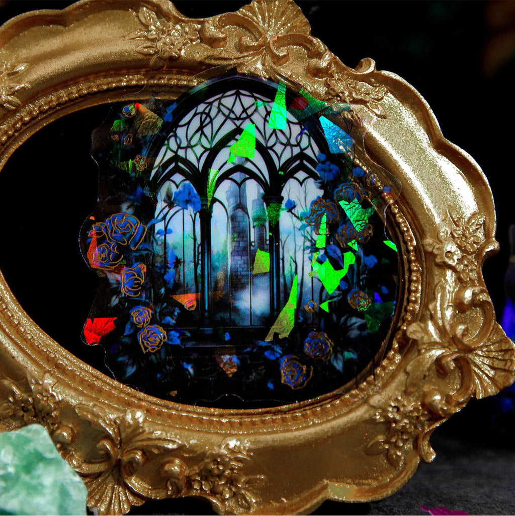 20 Pcs Vintage Windows PET Stickers HYDMG