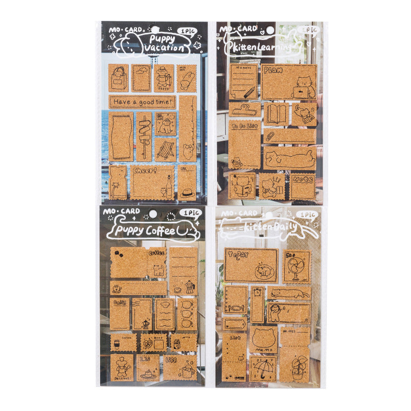 1 Sheet Pet Themed Planner Stickers SHXBQ