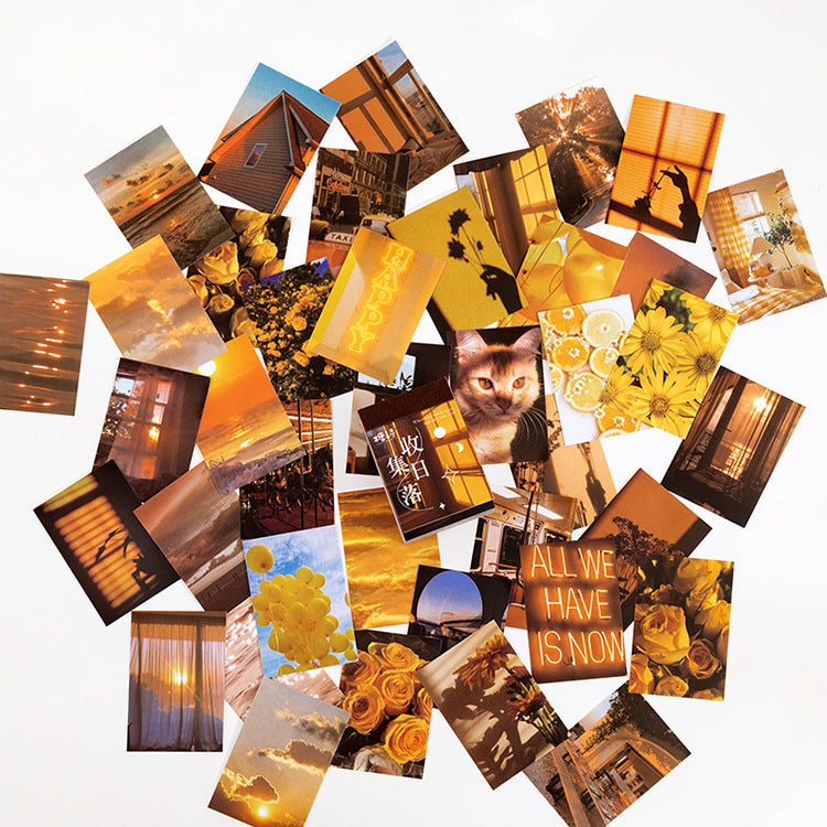 50 Pcs Golden Hour Sticker Booklet