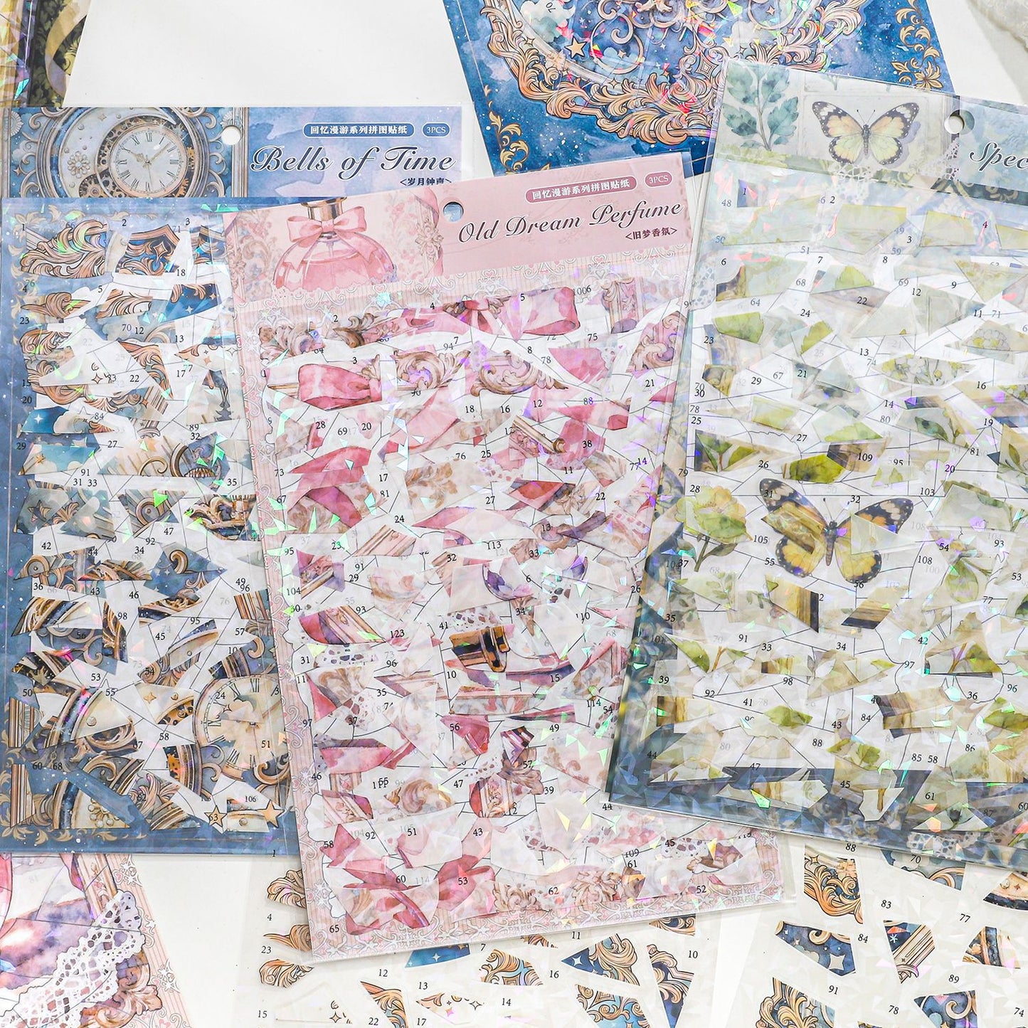 Shell Light DIY Puzzle Stickers HYMY