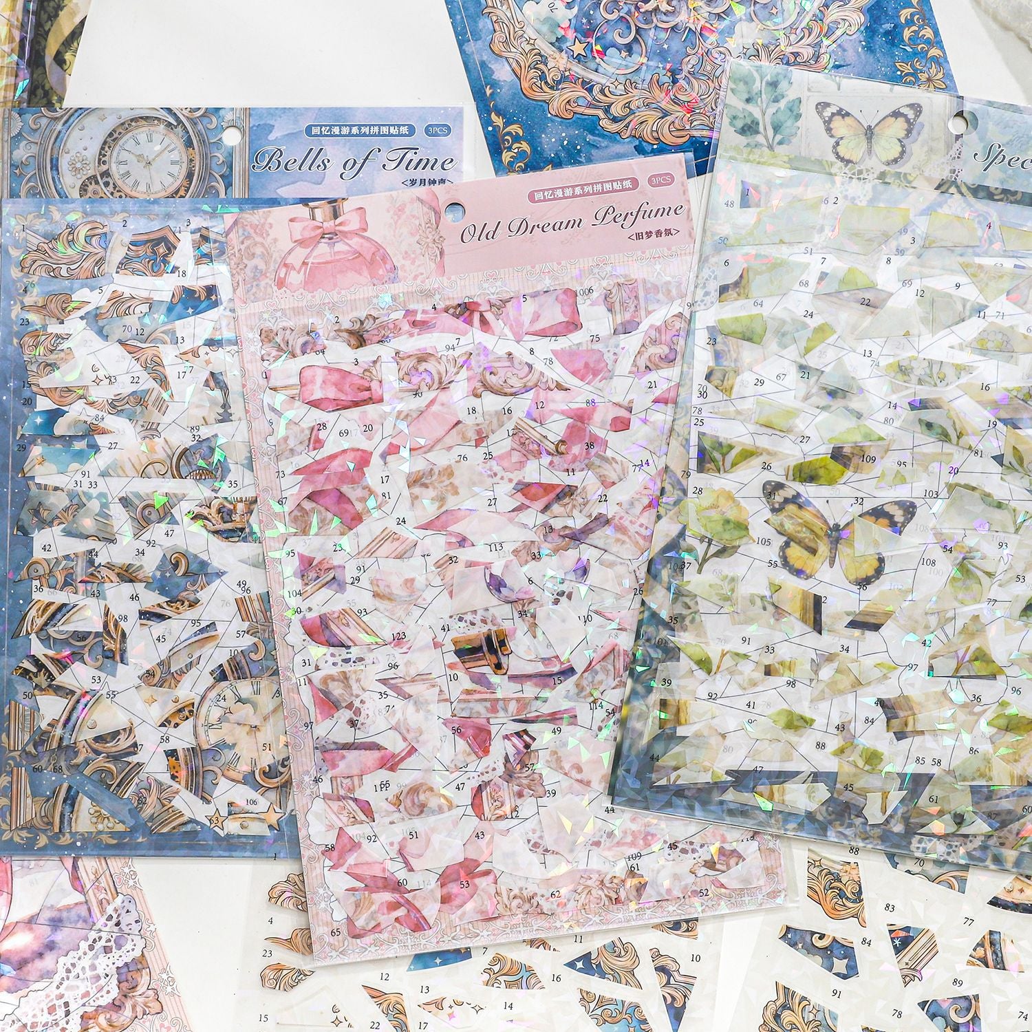 Shell Light DIY Puzzle Stickers HYMY