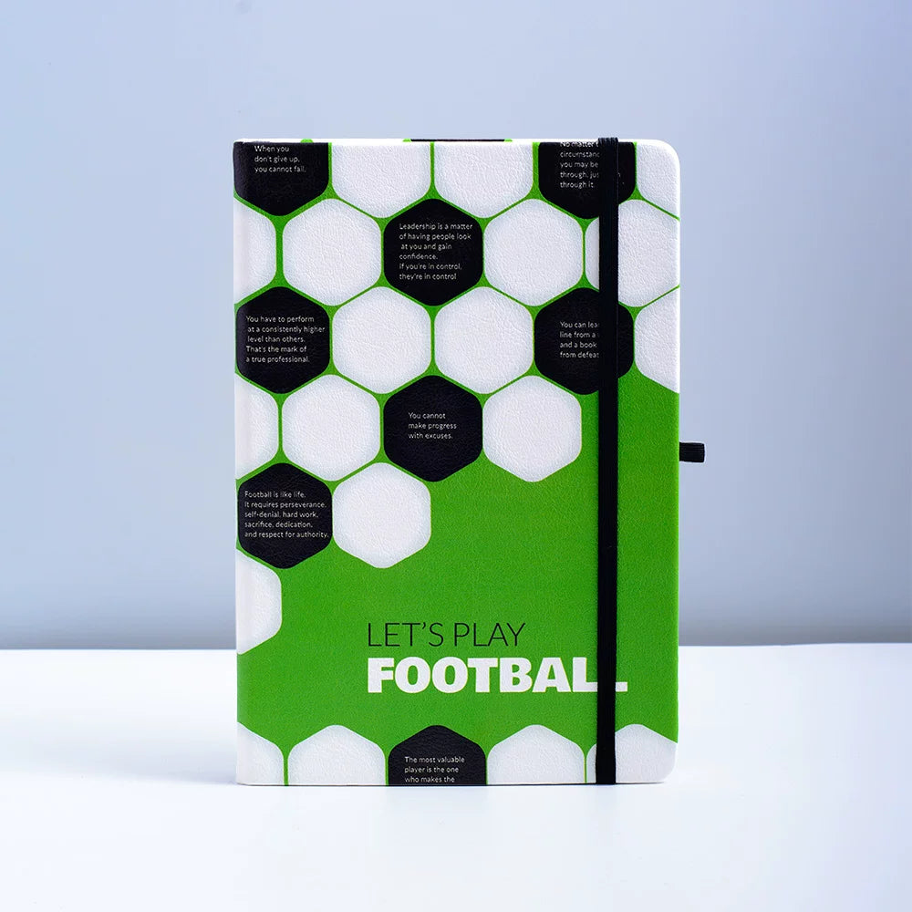 Art Series A5 Hardcover  Notebook - Football Edition