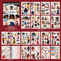 A5 Mixed Material Sticker Book TZH178
