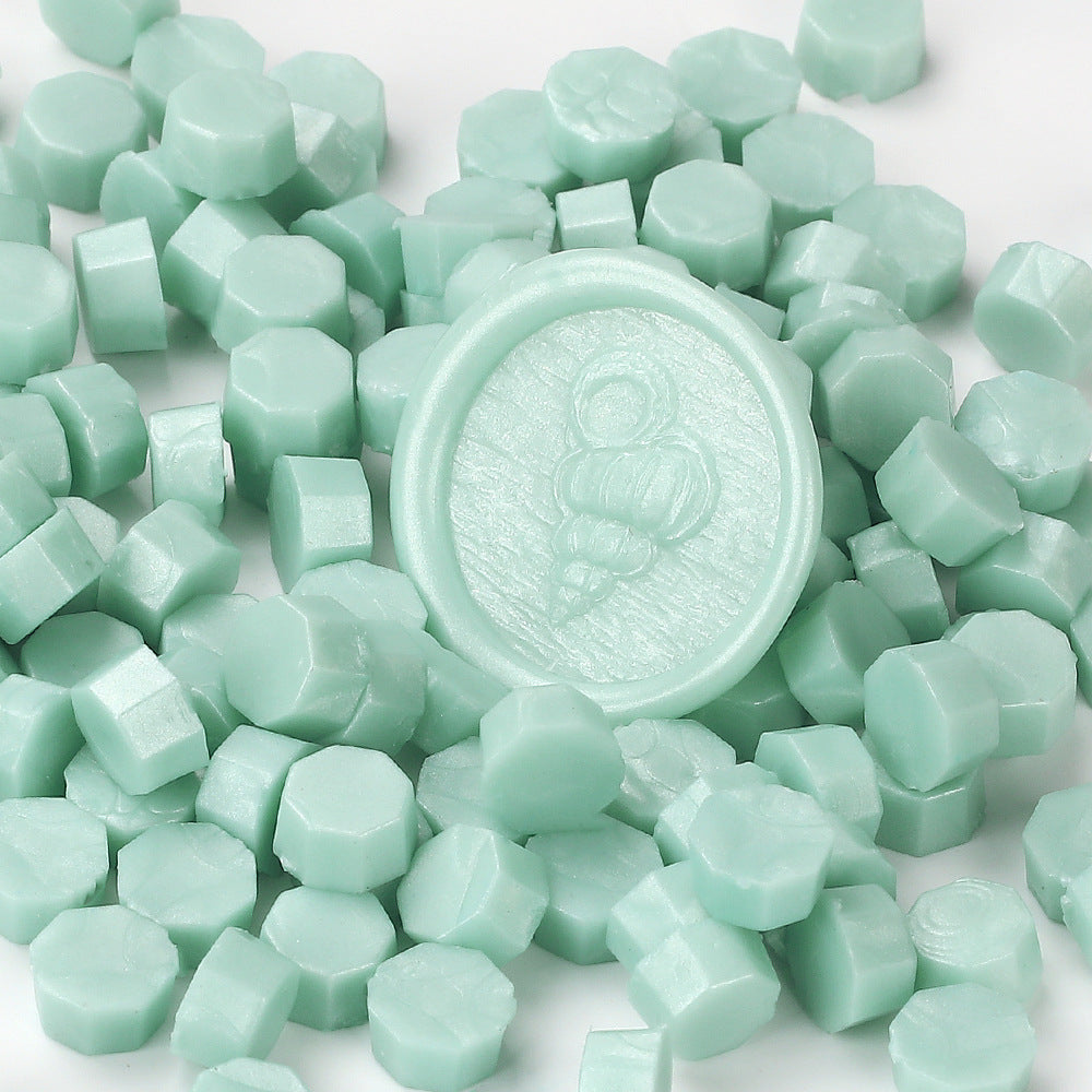 100 PCS Octagon Wax Seal Beads H83