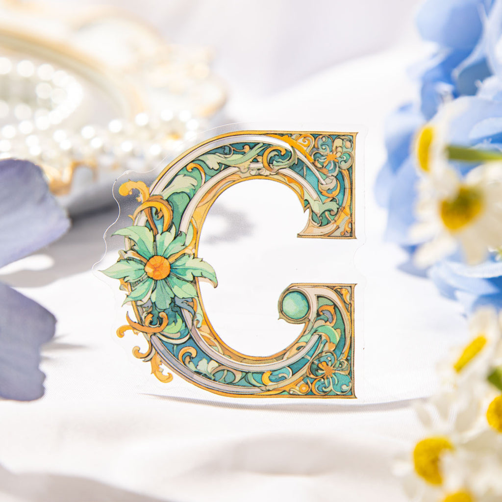 36 Pcs Letter PET Stickers ZMYS