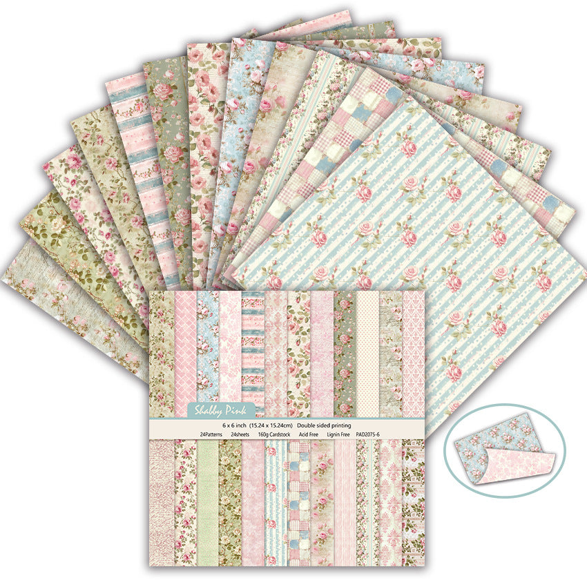 6 inch Scrapbook Paper Pad JYY6075