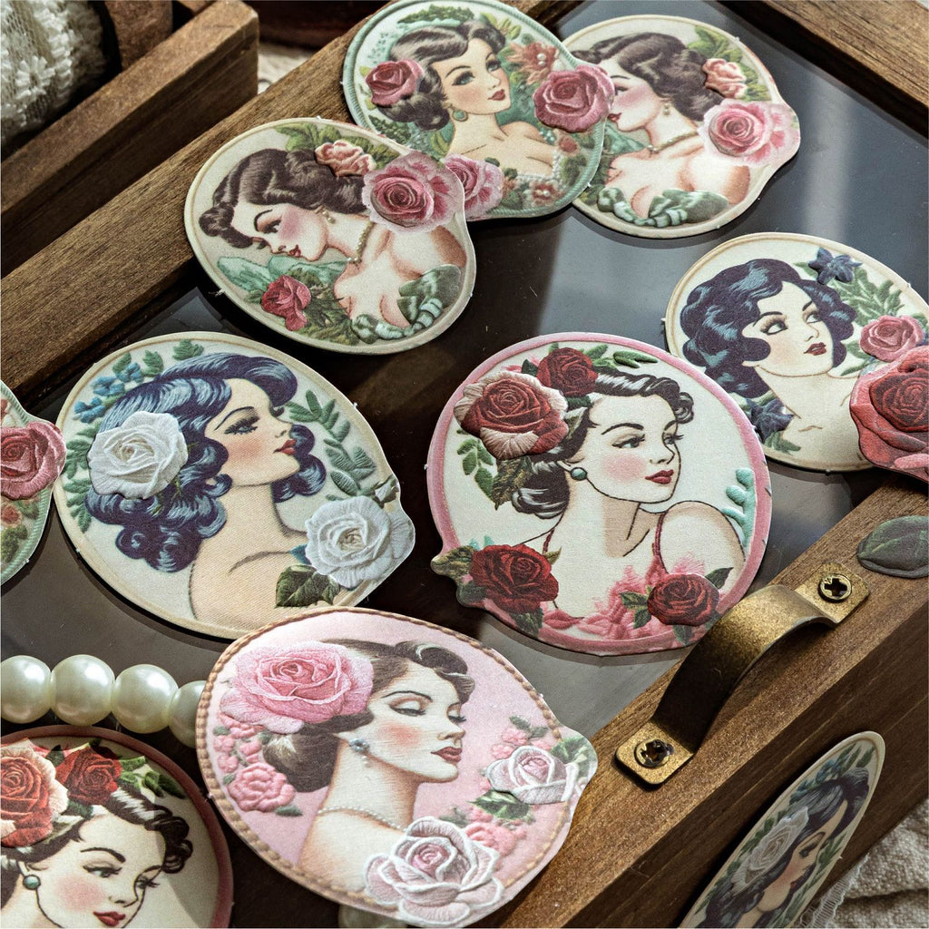 30 Pcs Creative Animal Botanical Stickers CXWY