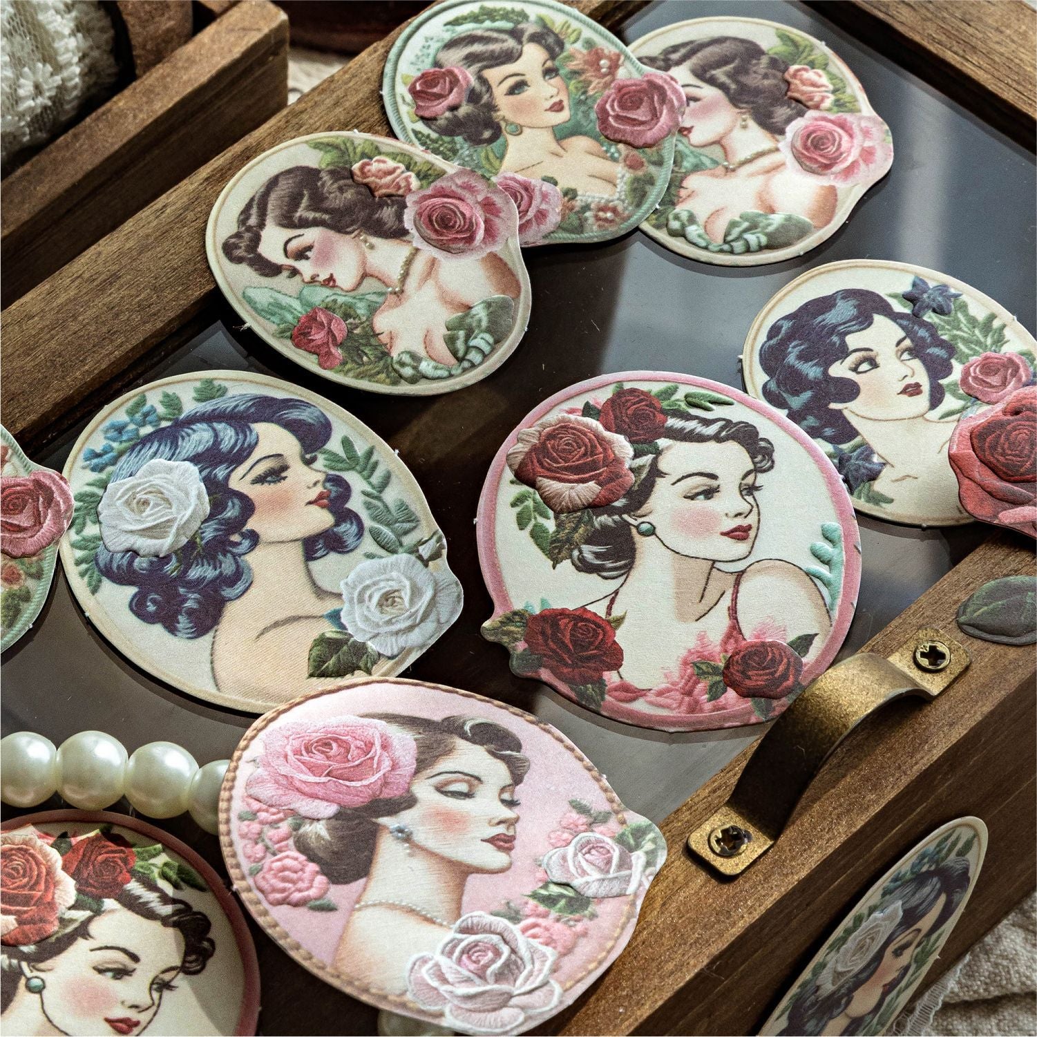 30 Pcs Creative Animal Botanical Stickers CXWY