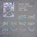 20 Pcs Night Light PET Stickers DHXC