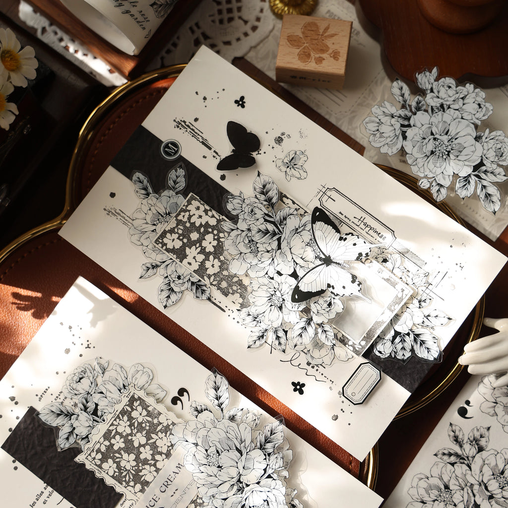 Floral Decorative Tape Rolls- Anthologia