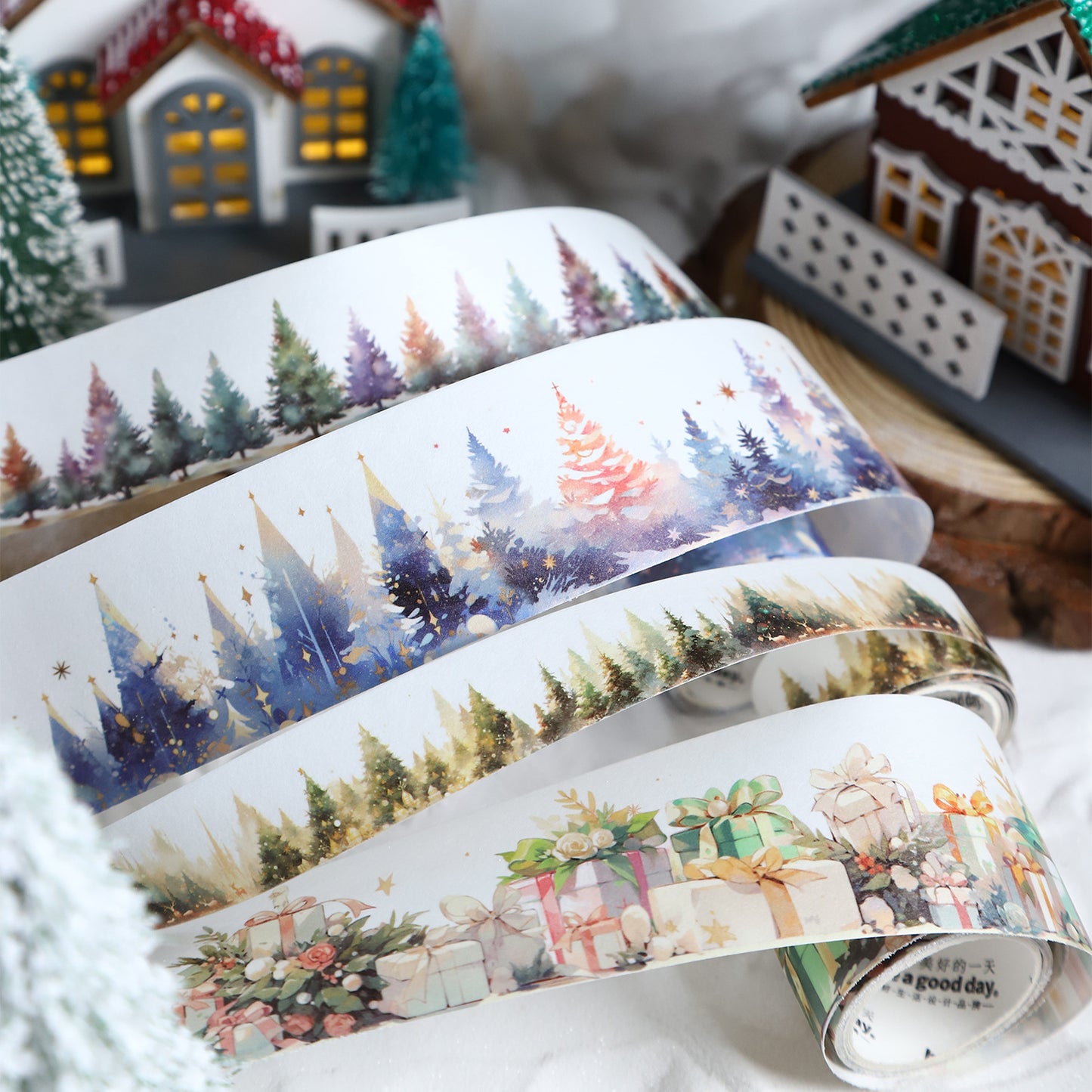 3 Rolls Christmas Washi Tape Set XGSD