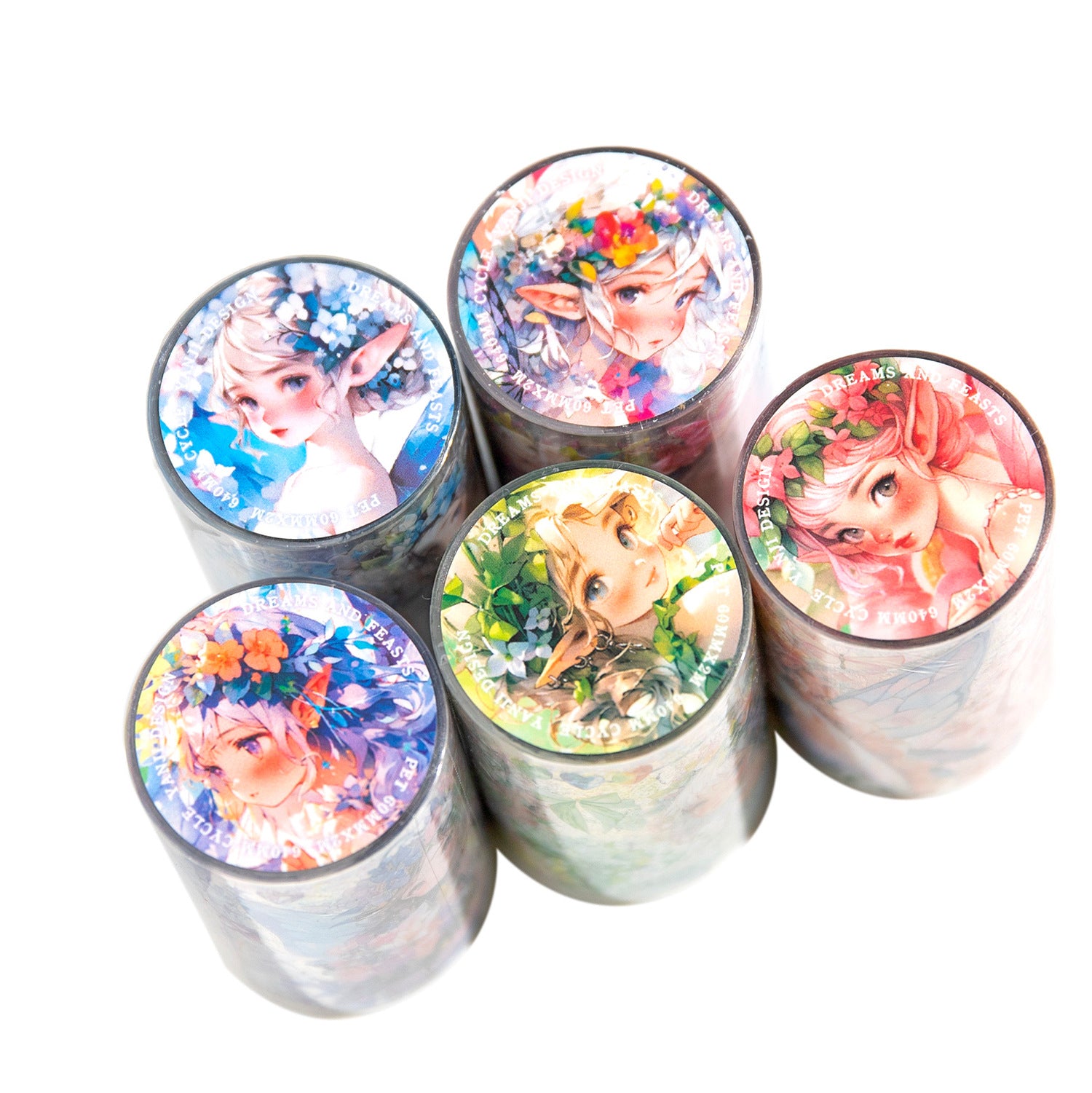 1 Roll Fairy Girl PET Tape MMYSY
