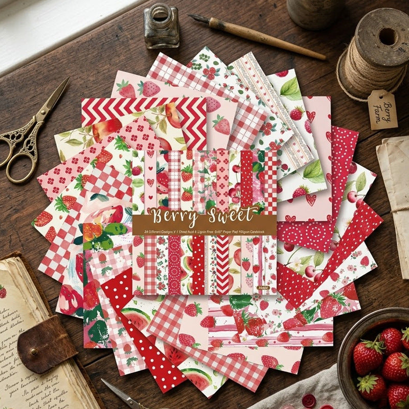 6 inch Scrapbook Paper Pad SKP2624