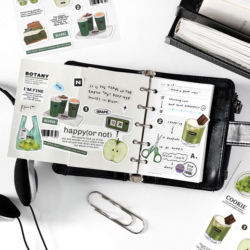 2 Sheets Daily Life Planner Stickers RJSP