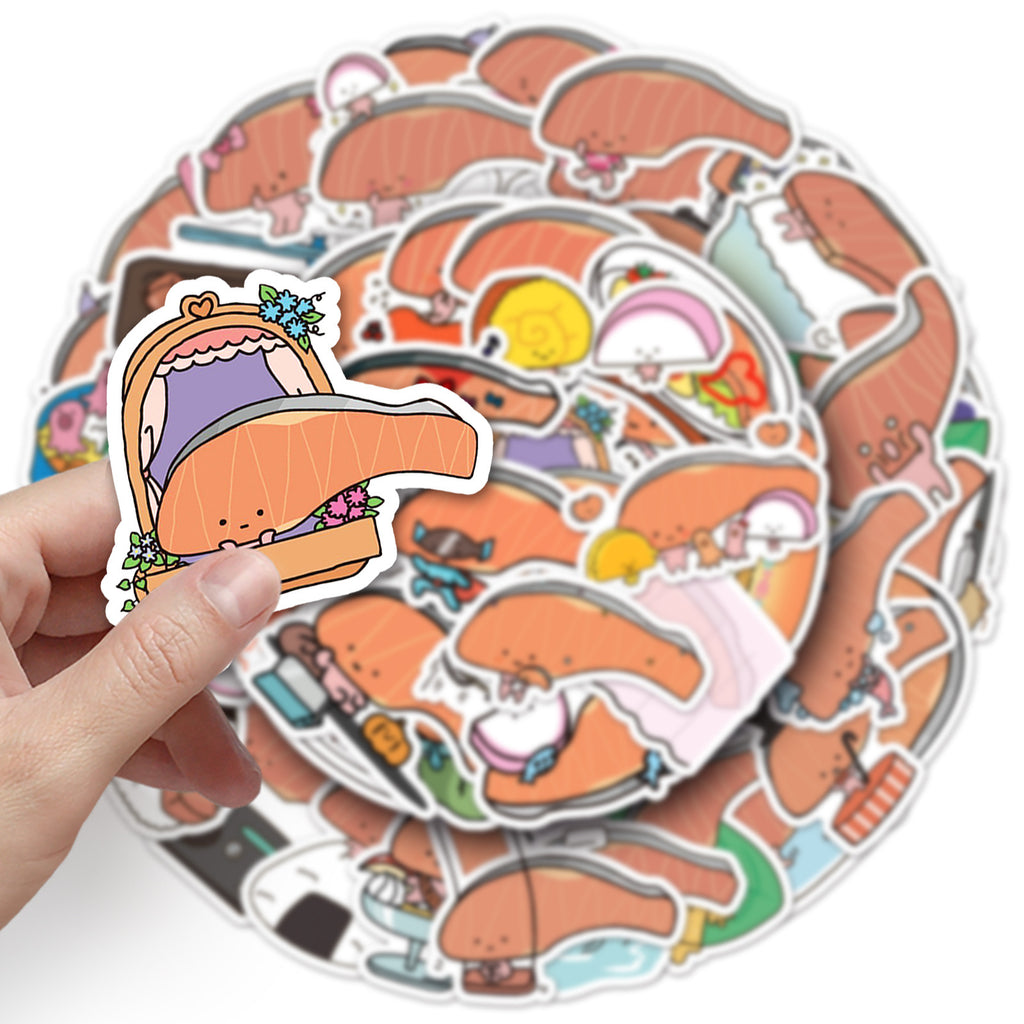 50Pcs Kawaii Waterproof Vinyl Stickers SRO115