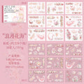 18 Sheets Flower Washi Stickers and PET Stickers CYHH