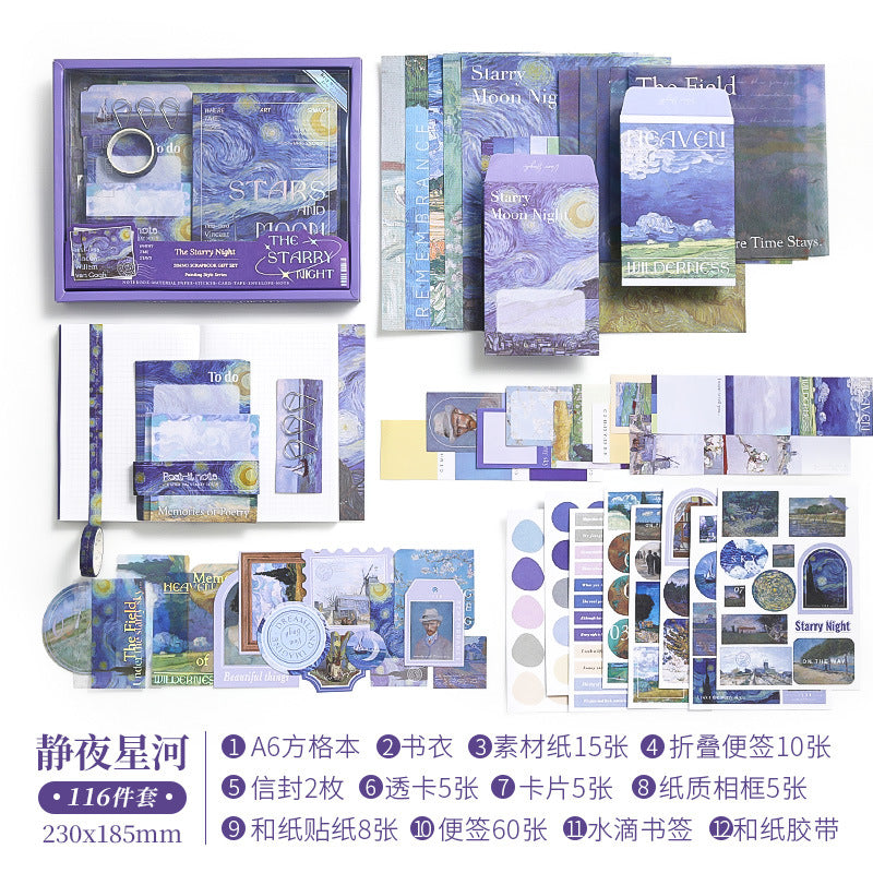 Obujo Scrapbook Supplies Gift Set QXLD