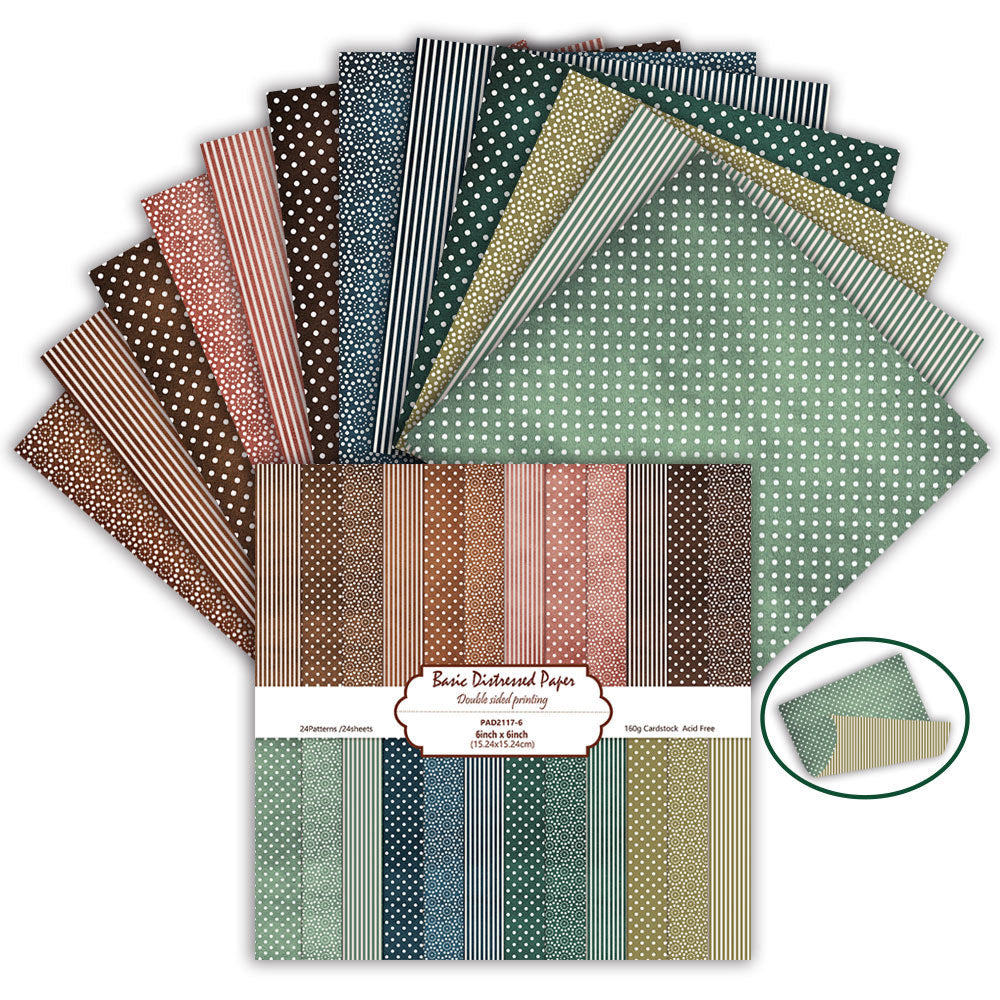 6 inch Scrapbook Paper Pad JYY6117
