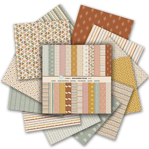 12 inch Scrapbook Paper Pad JYY064