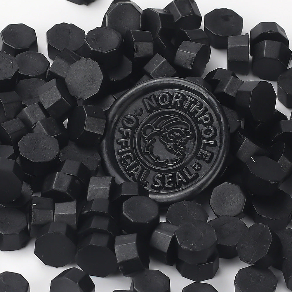 100 PCS Octagon Wax Seal Beads H150