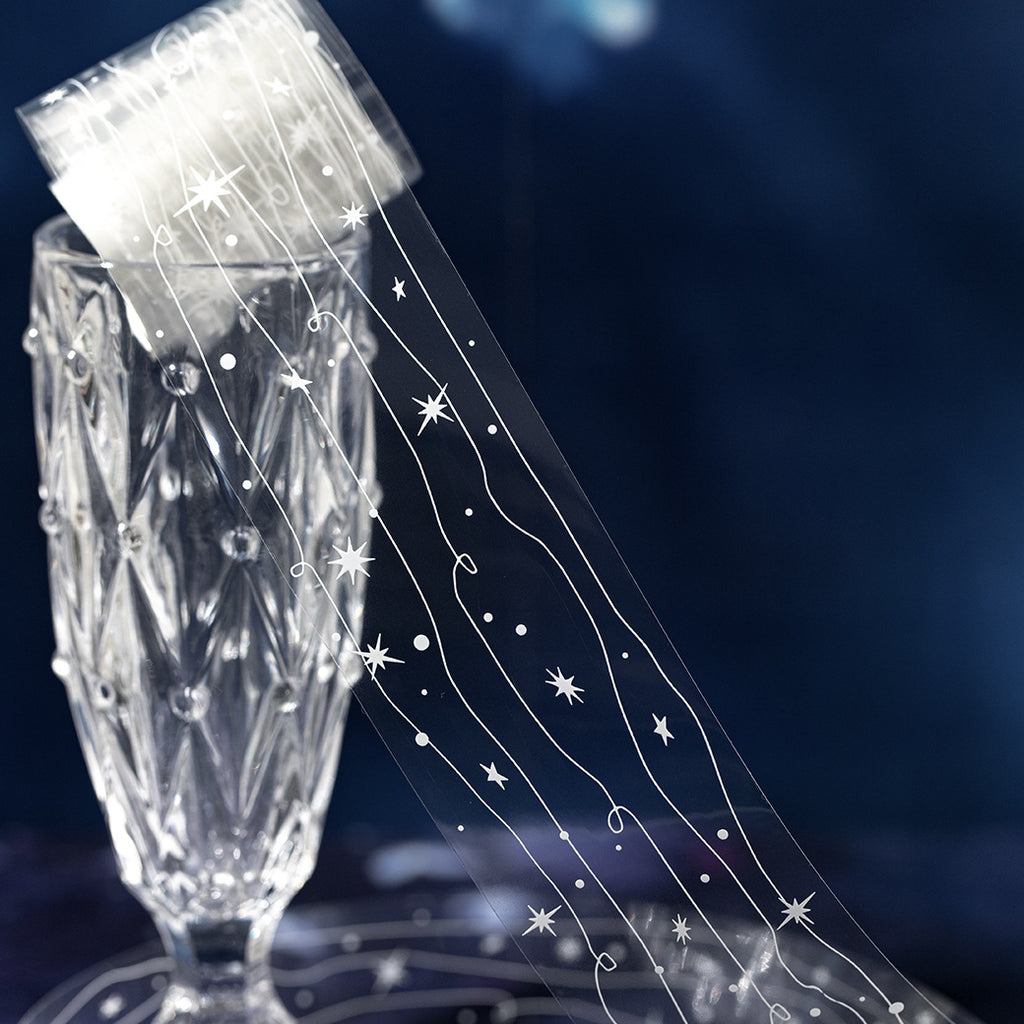 1 Roll Star Rain Grid PET Tape MJBY