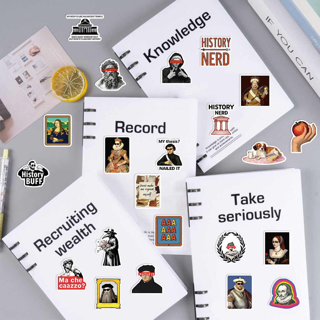 50PCS Funny Sarcastic Meme Vinyl Stickers FUN14