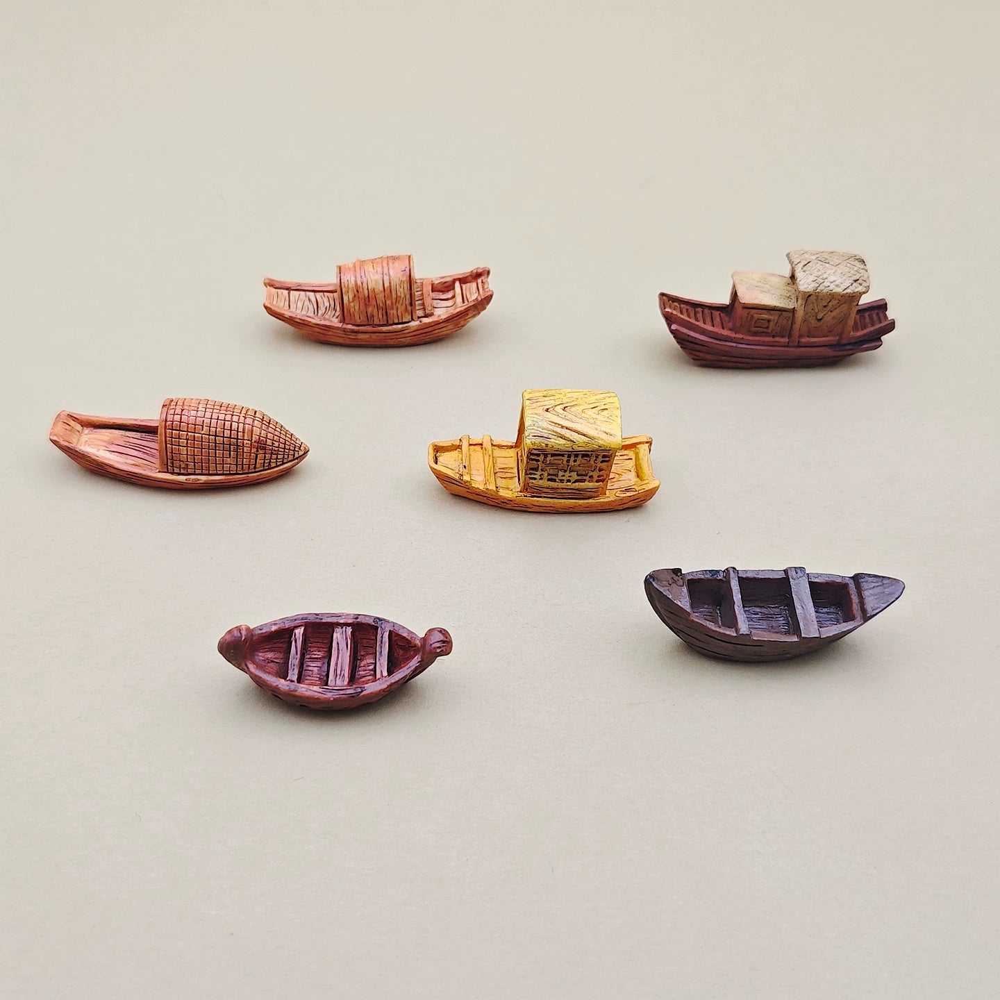 Vintage Water Town Boat Desk Buddies