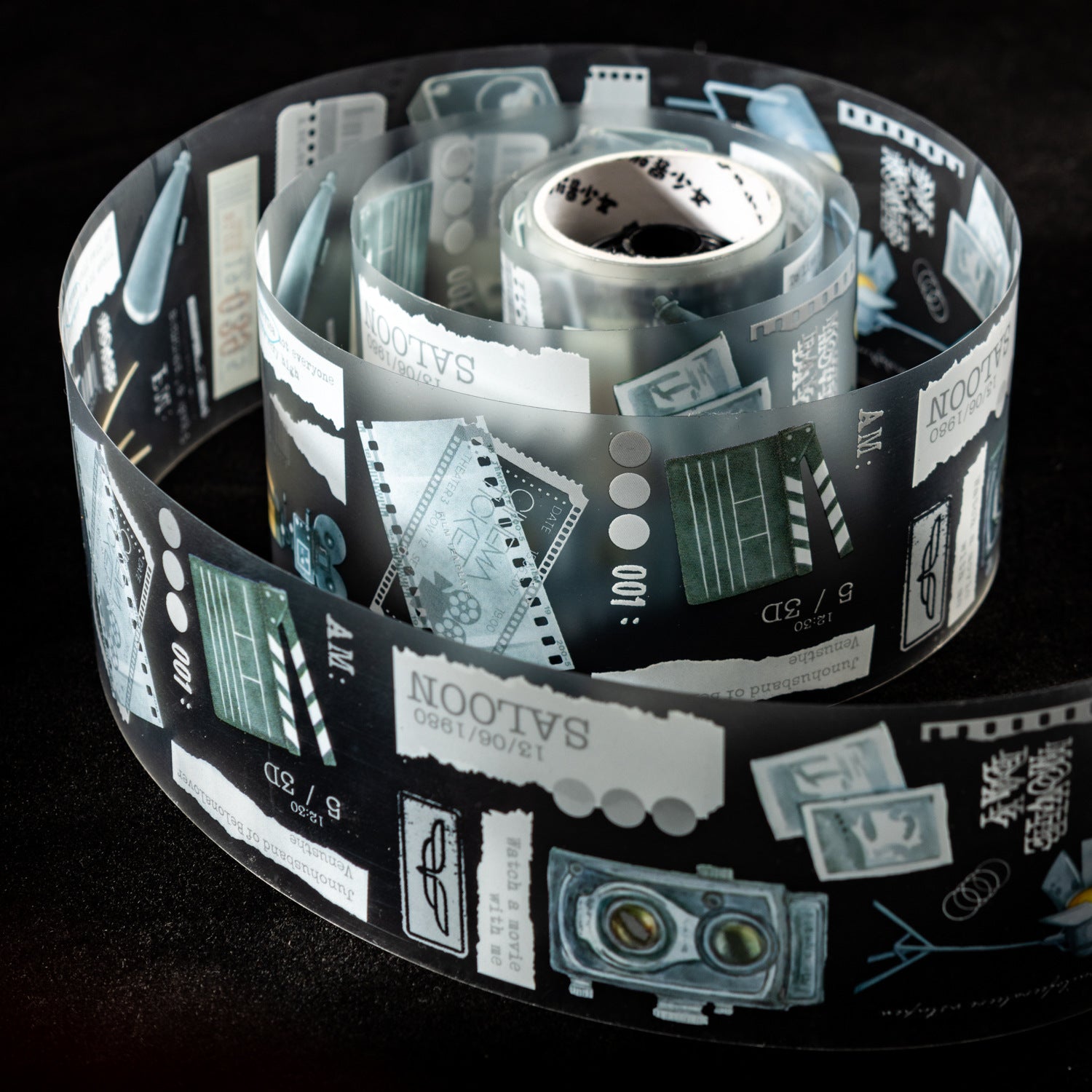 1 Roll Vintege Gadgets Stickers Tape SGDYJ