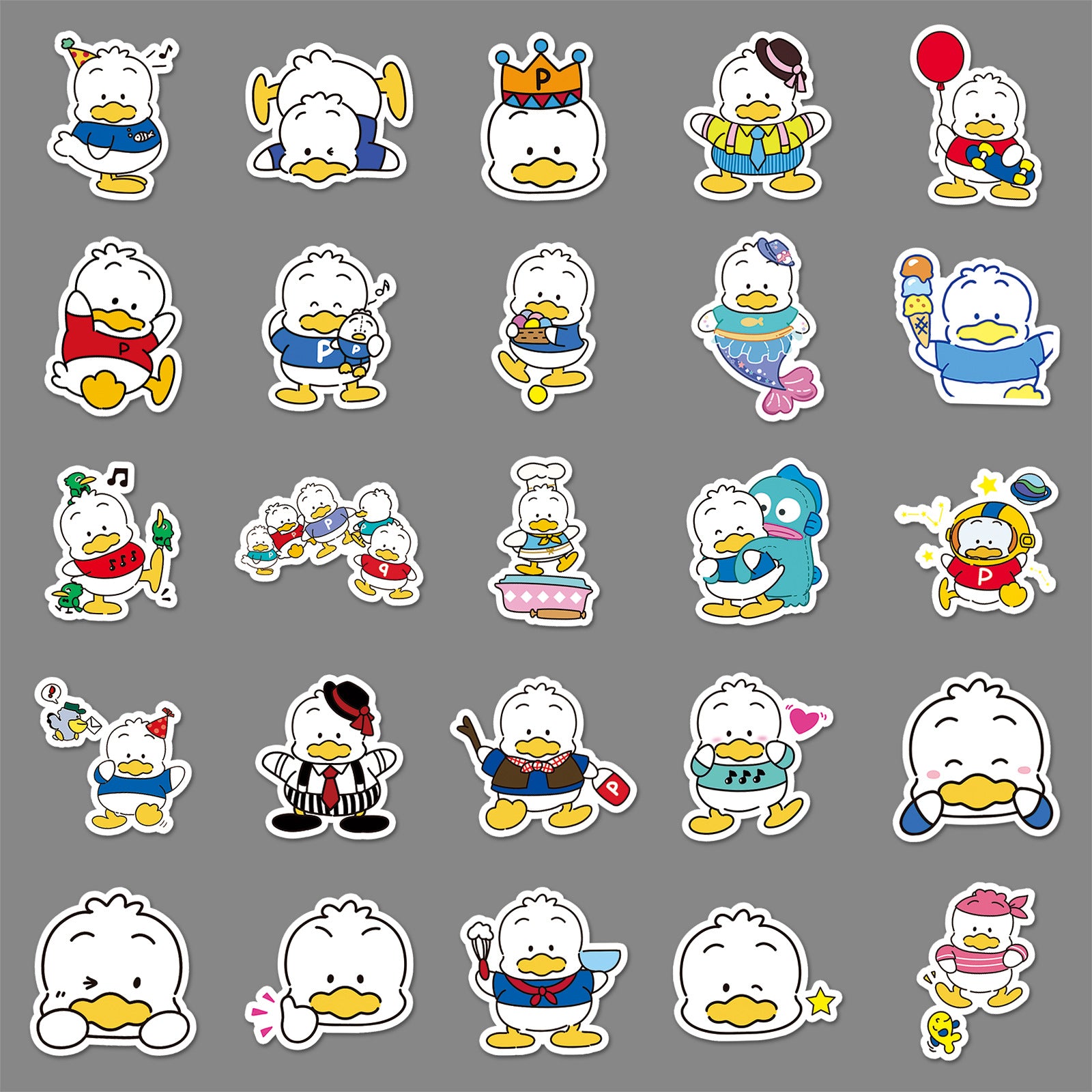 50Pcs Kawaii Waterproof Vinyl Stickers SRO113