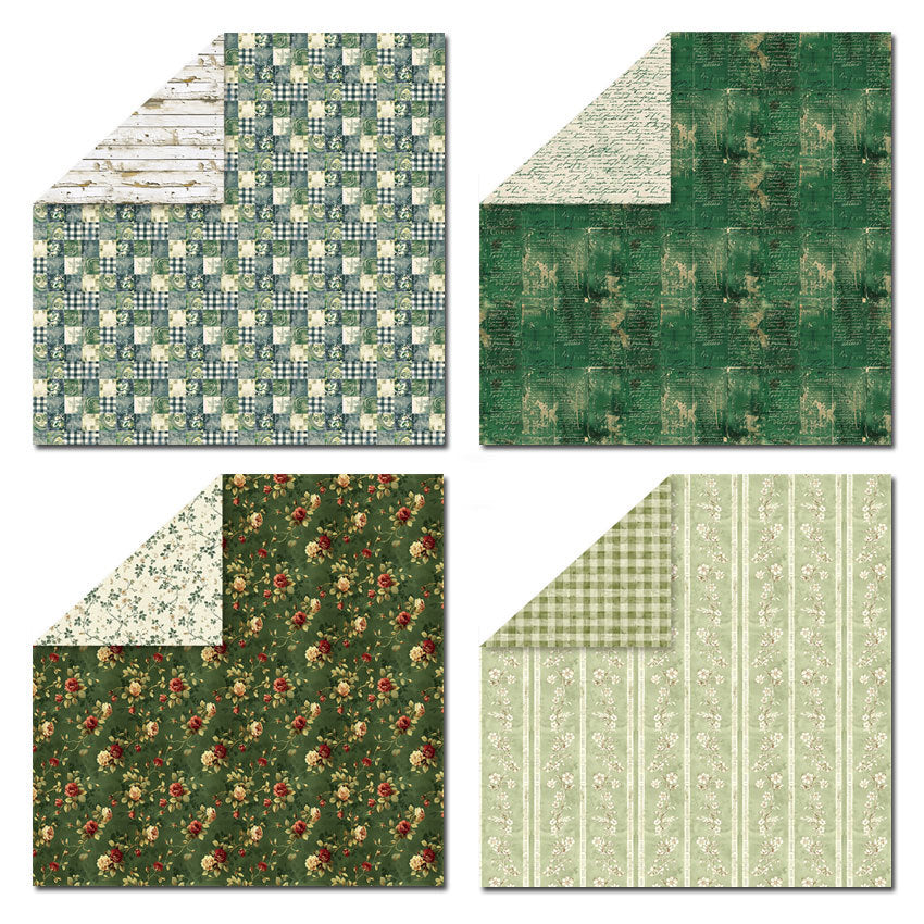 12 inch Scrapbook Paper Pad JYY077