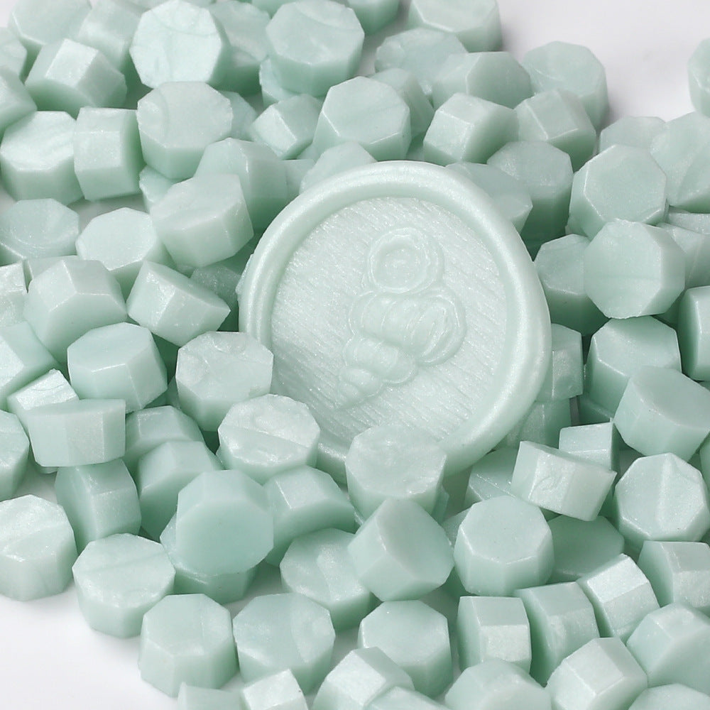 100 PCS Octagon Wax Seal Beads H82