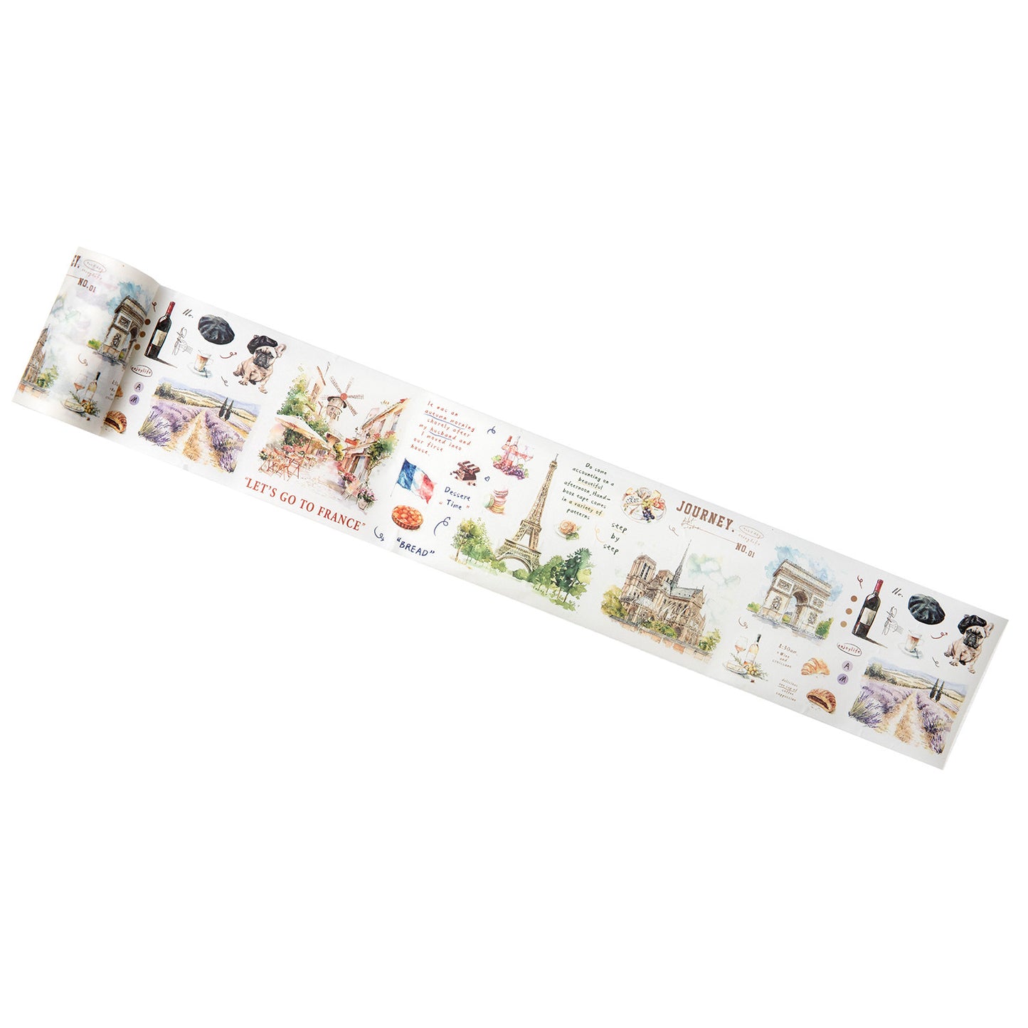 1 Roll Global Travel Washi Stickers Tape LMDLX